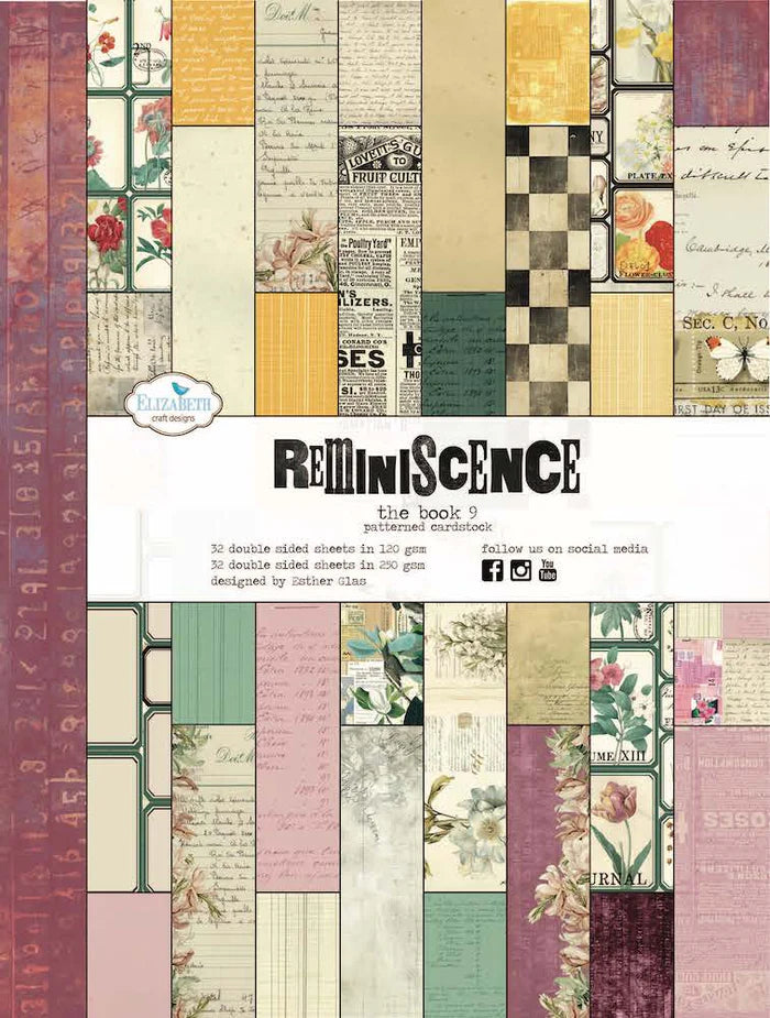 Elizabeth Craft Designs Reminiscence Paper - The Book 9